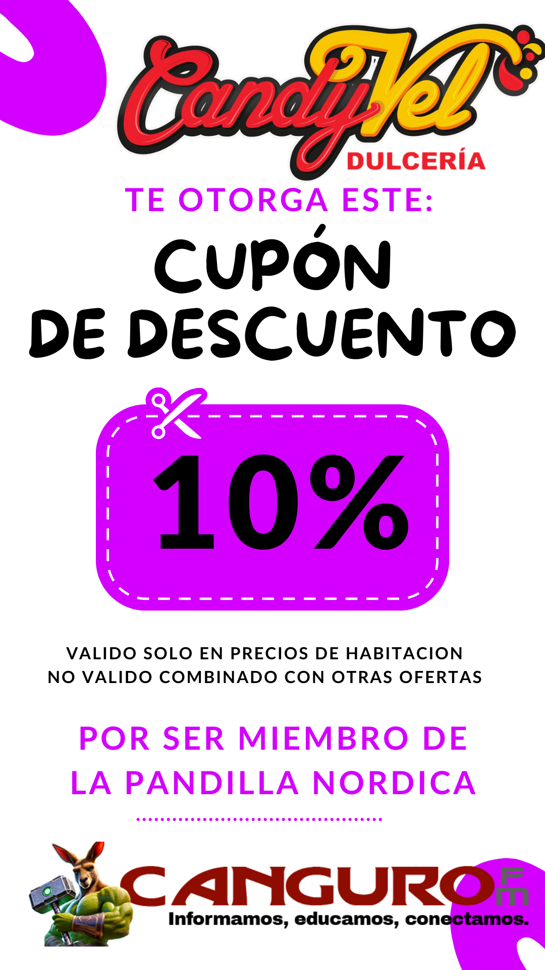 CANDYVEL COUPON CODE